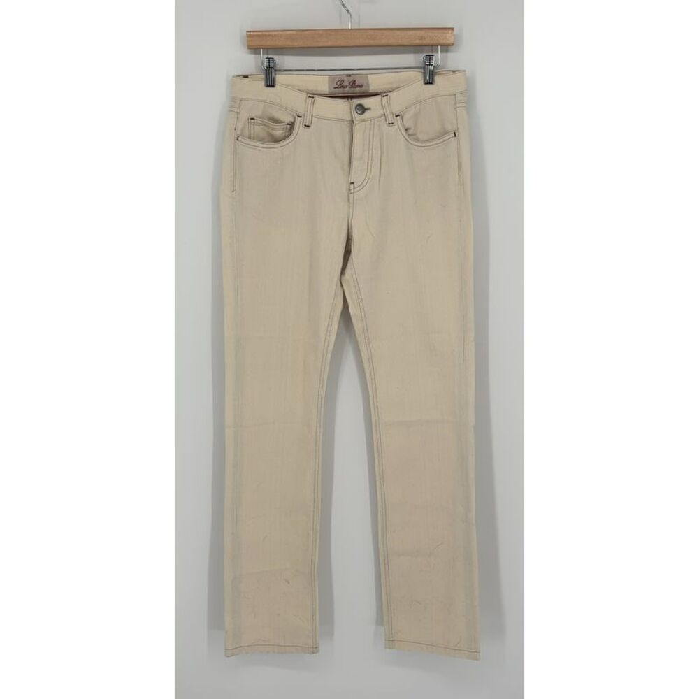 Loro Piana Premium Off-White Denim Jeans